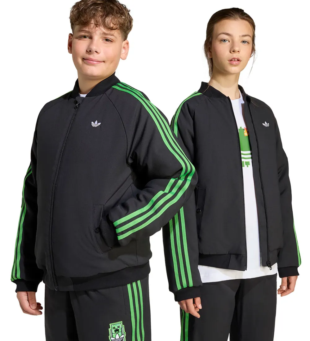 Bomberjakke - Minecraft - Sort|adidas Originals Discount