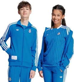 Cardigan - Real Madrid - Blue Bird/Hvid|adidas Originals Clearance
