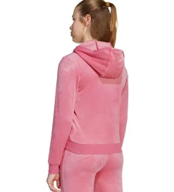 Cardigan - Velour - Pink Fusion/Hvid|adidas Originals Best