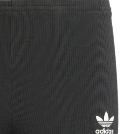 Cykelshorts - Rib - Sort m. Logo|adidas Originals New