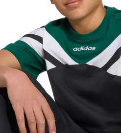 T-shirt - Sort m. Grøn|adidas Originals Online
