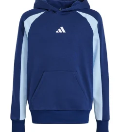 Hættetrøje - J CB FL HD - Dkblue/Globlu/Hvid|adidas Performance Hot