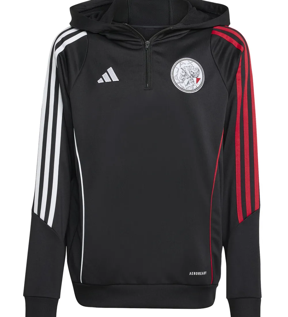 Hættetrøje - AJAX TR HODY - Sort|adidas Performance