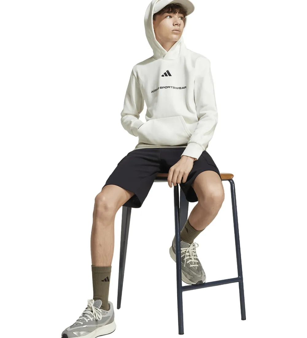 Hættetrøje - B FL - Owhite|adidas Performance Best