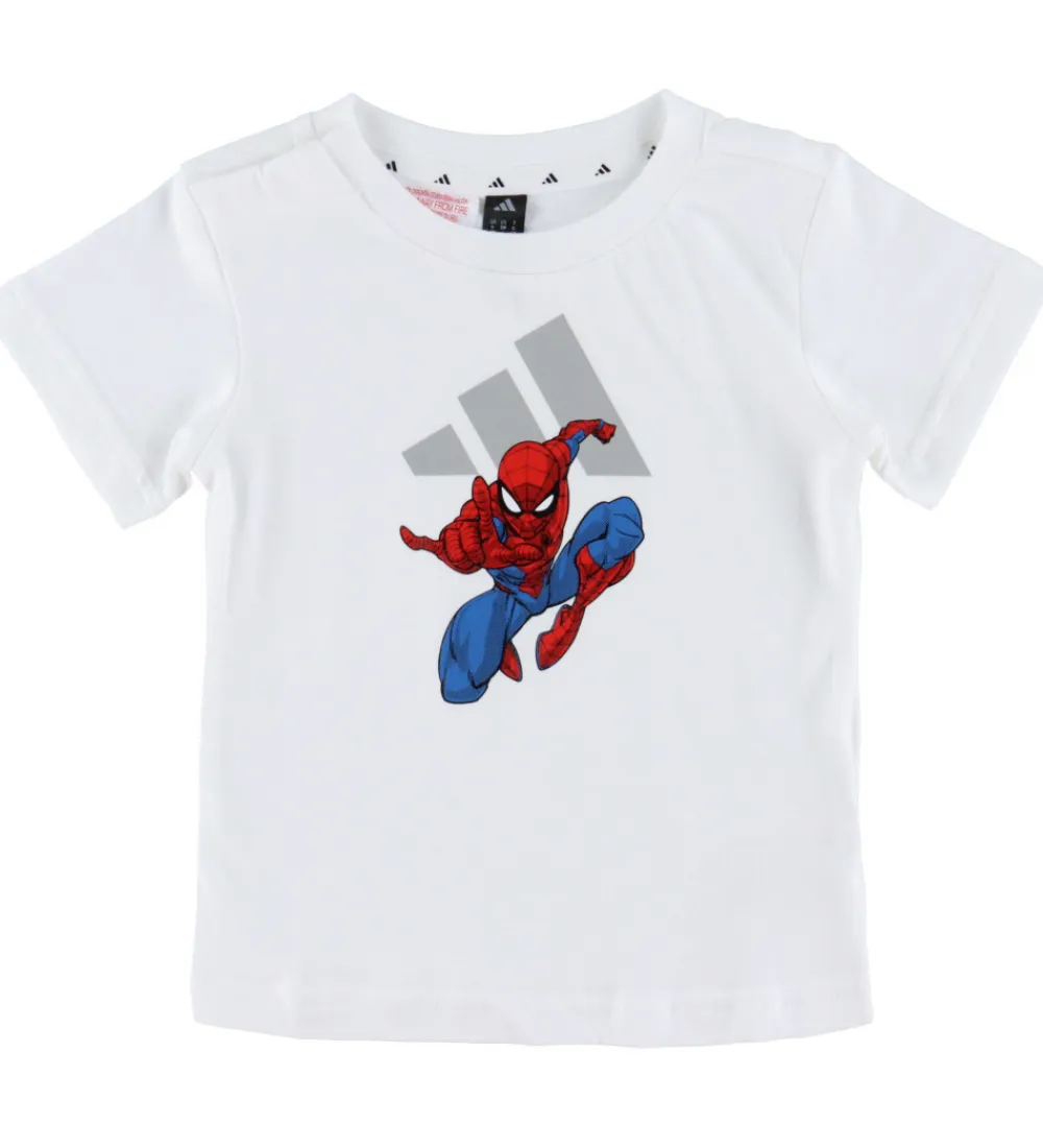 Shortssæt - Spider-Man - I MRVL SM T SET|adidas Performance Discount