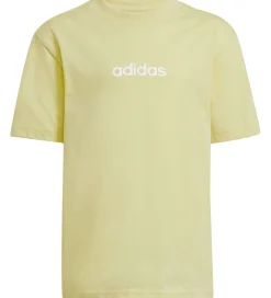 Sæt - T-shirt/Sweatshorts - Powder Yellow/Hvi|adidas Performance Hot