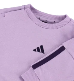 Sweatsæt - 240 - Powder Plum/Aurora Plum|adidas Performance