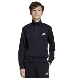 Sweatshirt - J SL FT HZ 220 - Sort/Hvid|adidas Performance Online