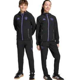 Træningsbukser - MUFC C VT P Y - Sort/Purrus|adidas Performance