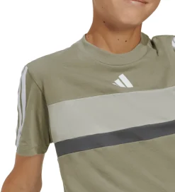 T-Shirt - J 3S TIB T - SILPEB/METGRY/GRESIX|adidas Performance Hot