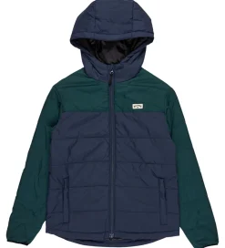 Dynejakke - Journey - Navy/Grøn|Billabong Hot
