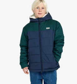 Dynejakke - Journey - Navy/Grøn|Billabong Hot