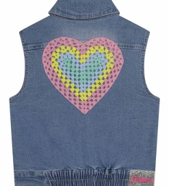 Denimvest - Double Stone+Bleach|Billieblush Best