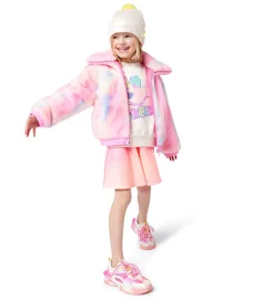 Jakke - Imiteret Pels - Pink|Billieblush