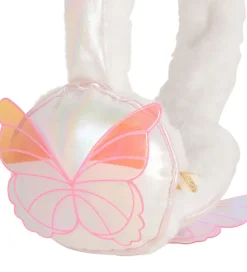 Ørevarmere - Imiteret Pels - Hvid m. Sommerfugle|Billieblush Discount