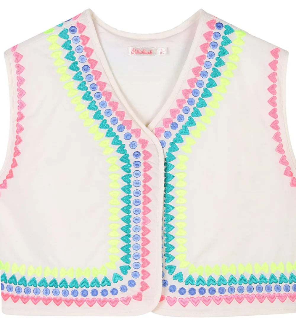Vest - Ivory m. Neon|Billieblush Discount