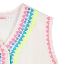 Vest - Ivory m. Neon|Billieblush Discount
