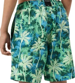 Badeshorts - Print - Grøn/Blå m. Palmer|Björn Borg Discount