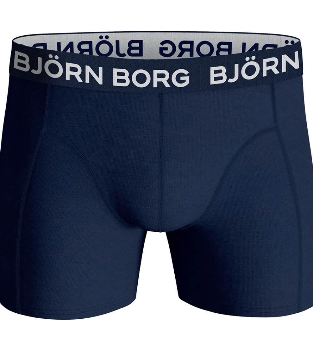 Boxershorts - 5-pak - Blå/Sort/Grå|Björn Borg Hot