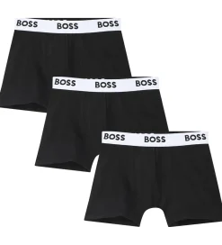 Boxershorts - 3-pak - Sort|BOSS Clearance