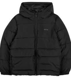 Dynejakke - Sort|BOSS Clearance