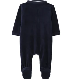 Gaveæske - Natdragt - Velour - Hvid/Navy|BOSS Best