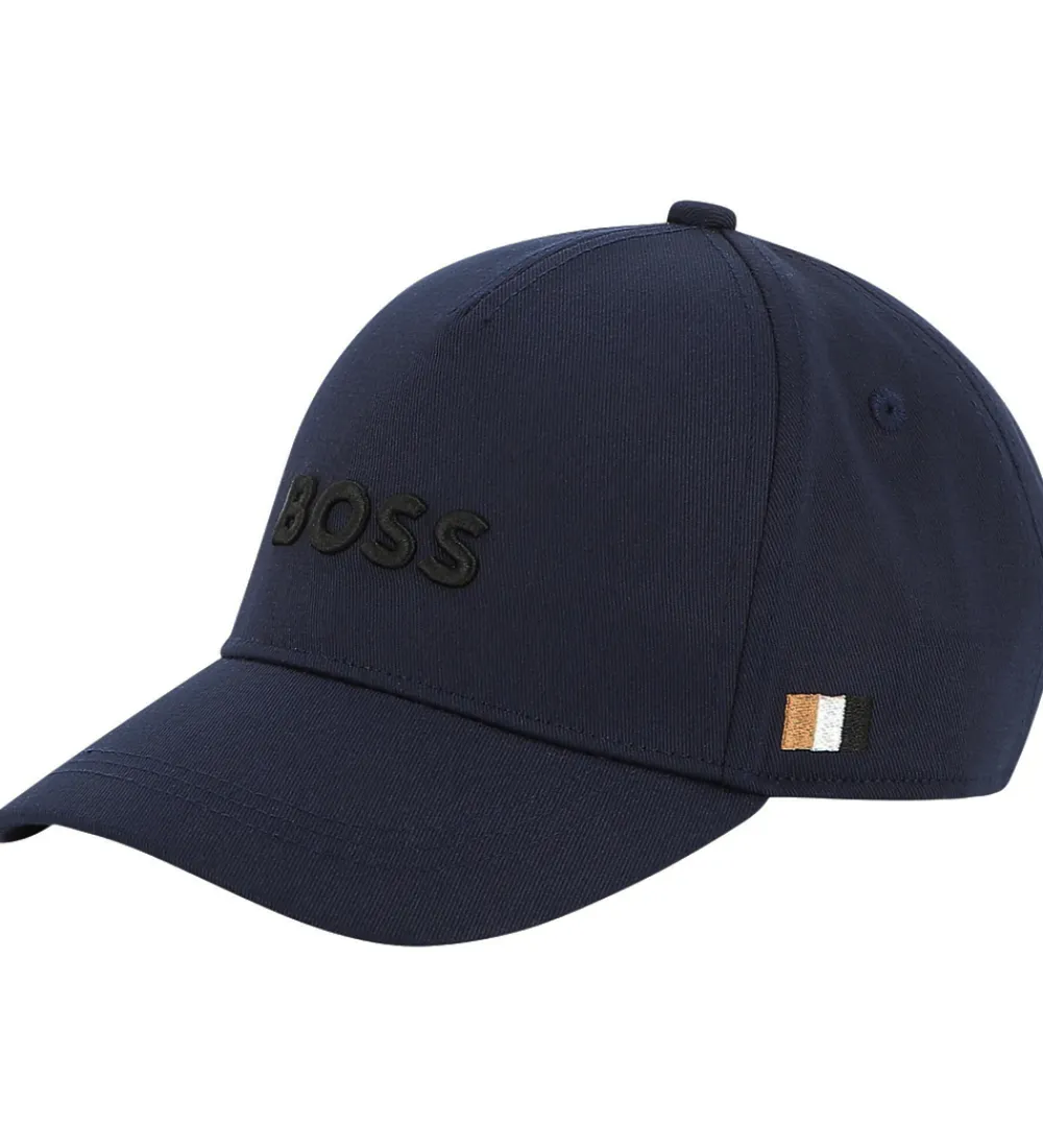 Kasket - Navy m. Logo|BOSS Clearance