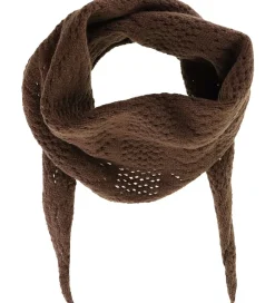 Tørklæde - Strik - Tonje - 110x28 cm - Brun|By Stær Online