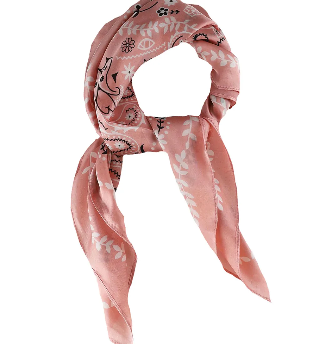 Tørklæde - Yrsa - 70x70 cm - Rosa|By Stær Online