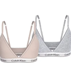 BH u. Bøjle - 2-pak - Silverpeony/Gråmeleret|Calvin Klein Online