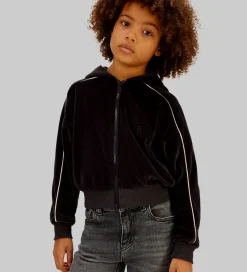 Cardigan - Velour - Sort|Calvin Klein Sale