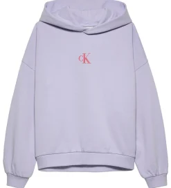 Hættetrøje - Flower Back - Purple Heather|Calvin Klein Outlet