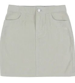 Nederdel - Fløjl - Corduroy - Pelican|Calvin Klein Online