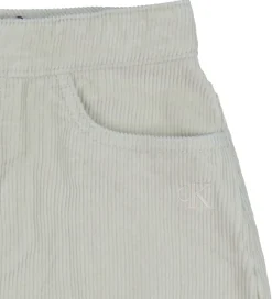 Nederdel - Fløjl - Corduroy - Pelican|Calvin Klein Online