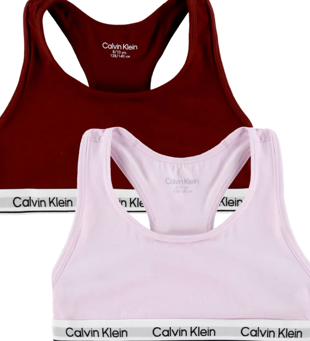 Toppe - 2-pak - Ligh Llilac/Raspberry Chocolate|Calvin Klein Sale