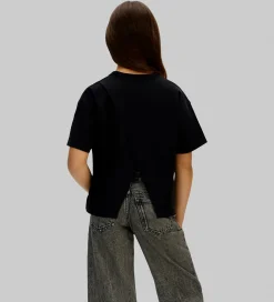 T-shirt - Folded Logo Label - CKBlack|Calvin Klein Sale