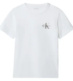 T-shirt - Monologo - Bright White|Calvin Klein Sale