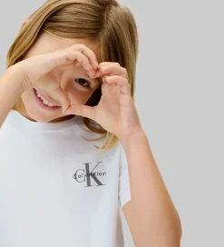 T-shirt - Monologo - Bright White|Calvin Klein Sale