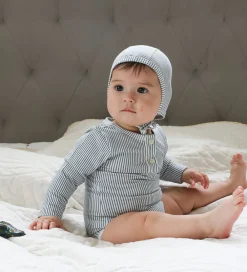 Babyhjelm - Classic Stripes Blue|Cam Cam Sale