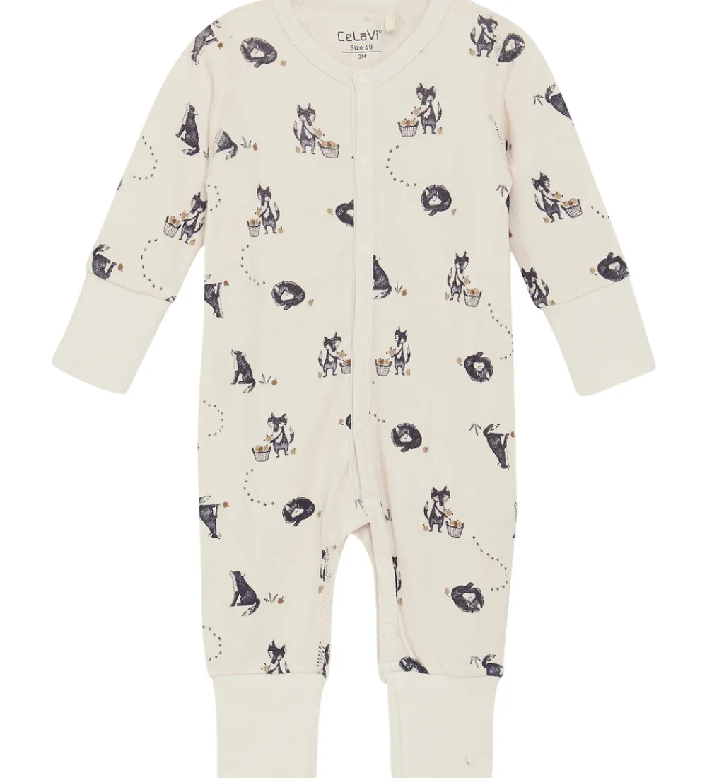 Heldragt - Uld - Night Sky m. Dyr|CeLaVi Best