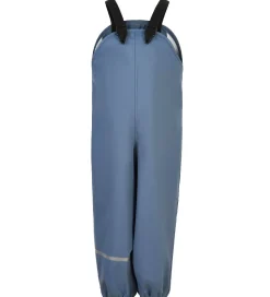 Regnbukser m. Seler - Recycled PU - China Blue|CeLaVi