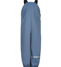 Regnbukser m. Seler - Recycled PU - China Blue|CeLaVi