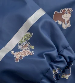 Regndragt m. Fleece - PU - Oceania m. Print|CeLaVi Online