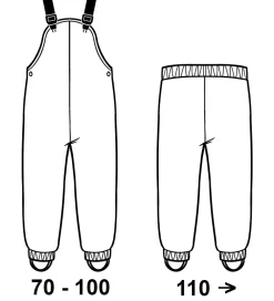 Regntøj m. Seler - PU - Oceania|CeLaVi Best