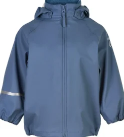 Regntøj m. Seler - PU - China Blue|CeLaVi Hot