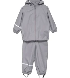 Regntøj m. Seler - PU - Gull|CeLaVi Online