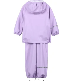 Regntøj m. Seler - Recycled PU - Purple Rose|CeLaVi Discount