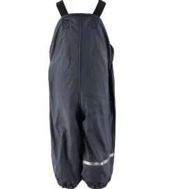 Regntøj m. Seler/Fleece - Recycle PU - Dark Navy|CeLaVi