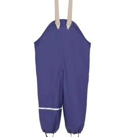 Regntøj m. Seler/Fleece - Recycle PU - Skipper Blue m. Pr|CeLaVi Clearance