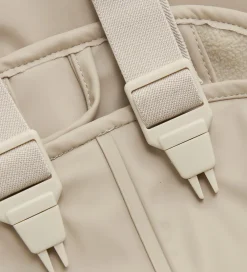 Regntøj m. Seler/Fleece - Recycle PU - Nasturtium m. Prin|CeLaVi New